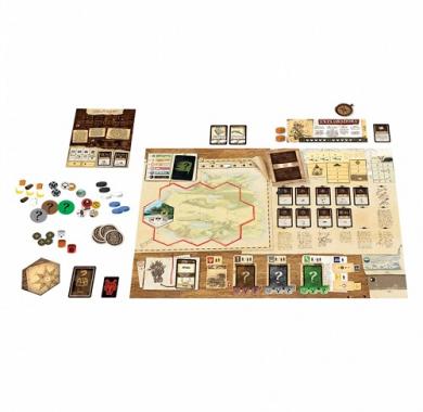 Robinson Crusoe: Adventures on the Cursed Island - Tabla i delovi Drustvena igra, Beograd, Prodaja, Srbija, Robinson Crusoe: Adventures on the Cursed Island