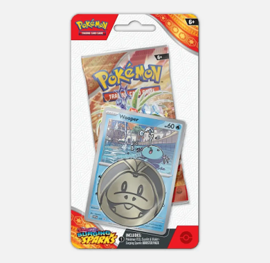 Pokémon, Pokemon, Pokemoni Srbija, Beograd, Prodaja, Pikachu, Charizard, Pokemon TCG booster, Pokemon TCG Surging Sparks Checklane Blister Wooper