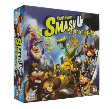 Smash Up Munchkin - Kutija Drustvena igra, drustvene igre, Beograd, Prodaja, Srbija, zabava, party igre, igre zabavu, igre za okupljanje, party, fantasy, sci-fi, Smash Up Munchkin