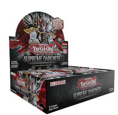 Yu-gi-oh, Yu-Gi-Oh!, yugio, yugioh turniri, Yugioh OTS, karte, Dark Magician, Blue-Eyes White dragon, Jaden, Yugi, Kaiba, Prodaja,Srbija,Beograd, Supreme Darkness Booster Box