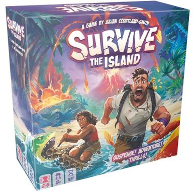 Survive The Island Drustvena igra, drustvene igre, Beograd, Prodaja, Srbija, zabava, porodicne igre, igre za porodicu, fantasy, sci-fi, Survive The Island