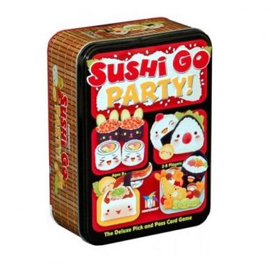Sushi Go Party! - Kutija Drustvena igra, drustvene igre, Beograd, Prodaja, Srbija, zabava, party igre, igre zabavu, igre za okupljanje, party, fantasy, sci-fi,Sushi Go Party!