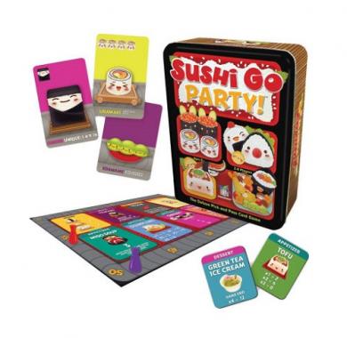 Sushi Go Party! - Kutija i tabla Drustvena igra, drustvene igre, Beograd, Prodaja, Srbija, zabava, party igre, igre zabavu, igre za okupljanje, party, fantasy, sci-fi,Sushi Go Party!