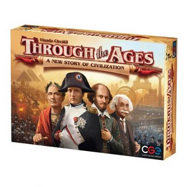 Through the Ages: A New Story of Civilization - Kutija Drustvena igra, drustvene igre, Beograd, Prodaja, Srbija, zabava, strategija, fantasy, sci-fi, Through the Ages: A New Story of Civilization