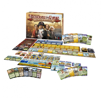 Through the Ages: A New Story of Civilization - Sadržaj Drustvena igra, drustvene igre, Beograd, Prodaja, Srbija, zabava, strategija, fantasy, sci-fi, Through the Ages: A New Story of Civilization