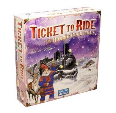 Drustvena igra, drustvene igre, Beograd, Prodaja, Srbija, zabava, porodicne igre, igre za porodicu, fantasy, sci-fi, Ticket to Ride Nordic Countries