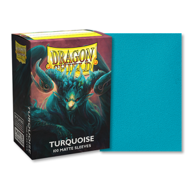 One Piece Card Game, MTG, Pokemon, Digimon TCG, Prodaja,Srbija,Beograd, Dragon Shield, slivovi, Dragon Shield, Dragon Shield Standard Size Matte Sleeves - Turquoise