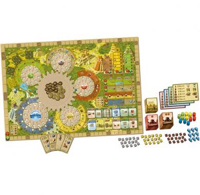 Drustvena igra, drustvene igre, Beograd, Prodaja, Srbija, zabava, strategija, fantasy, sci-fi, Tzolk'in The Mayan Calendar sadržaj