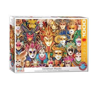 Puzzle, Puzzle 1000, sklapanje puzli, puzzle prodaja, Beograd, Venice Carnival Masks Puzzle