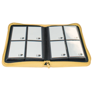 Yu-gi-oh, Prodaja,Srbija,Beograd, Dragon Shield, slivovi, Yugioh oprema, Vivid 4-Pocket Zippered PRO-Binder - Yellow