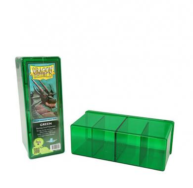 Four Compartment Box - Green