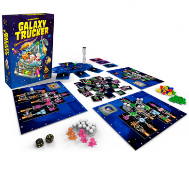Drustvena igra, drustvene igre, Beograd, Prodaja, Srbija, zabava, fantasy, sci-fi,Galaxy Trucker Second Edition